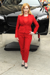 Jaguar 2016 XF Sedan Enthüllung mit Christina Hendricks, New York