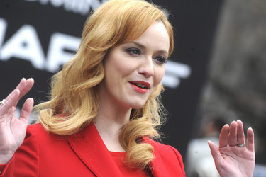Jaguar 2016 XF Sedan Enthüllung mit Christina Hendricks, New York