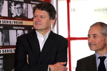 Helmut Brandstätter und Andreas Cieslar (Casinos Austria)