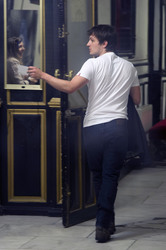 Josh Hutcherson im Teatro Lara, Madrid