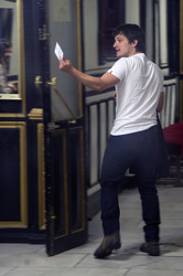 Josh Hutcherson im Teatro Lara, Madrid