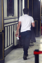 Josh Hutcherson im Teatro Lara, Madrid