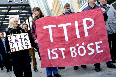 Aktiontag gegen das Freihandelsabkommen, Berlin