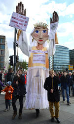 Aktiontag gegen das Freihandelsabkommen, Berlin