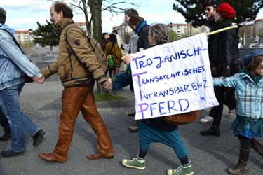 Aktiontag gegen das Freihandelsabkommen, Berlin