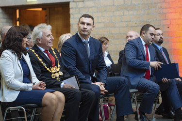 Verleihung vom Konrad-Adenauer-Preis an Vitali Klitschko, Köln