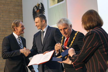 Verleihung vom Konrad-Adenauer-Preis an Vitali Klitschko, Köln