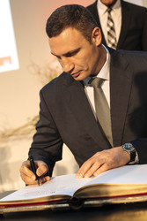 Verleihung vom Konrad-Adenauer-Preis an Vitali Klitschko, Köln