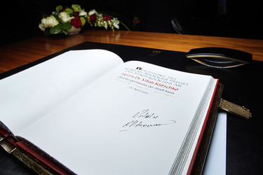 Verleihung vom Konrad-Adenauer-Preis an Vitali Klitschko, Köln