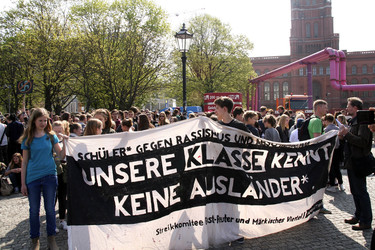 Schülerdemo für Flüchtlingsrechte, Berlin