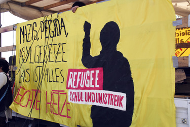Schülerdemo für Flüchtlingsrechte, Berlin
