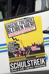 Schülerdemo für Flüchtlingsrechte, Berlin