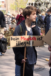 Schülerdemo für Flüchtlingsrechte, Berlin