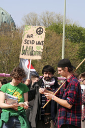 Schülerdemo für Flüchtlingsrechte, Berlin