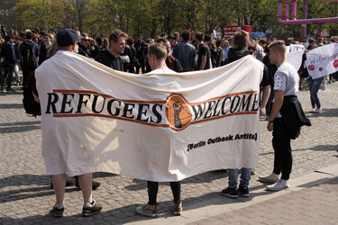 Schülerdemo für Flüchtlingsrechte, Berlin