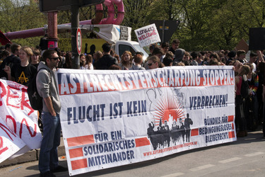 Schülerdemo für Flüchtlingsrechte, Berlin