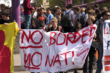 Schülerdemo für Flüchtlingsrechte, Berlin