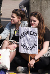 Schülerdemo für Flüchtlingsrechte, Berlin