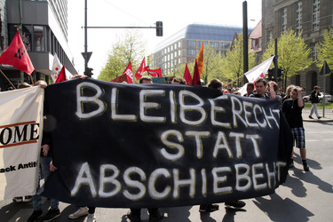 Schülerdemo für Flüchtlingsrechte, Berlin