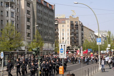 Schülerdemo für Flüchtlingsrechte, Berlin