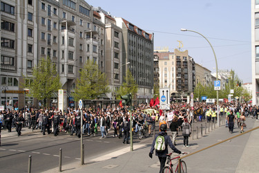 Schülerdemo für Flüchtlingsrechte, Berlin