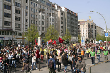 Schülerdemo für Flüchtlingsrechte, Berlin