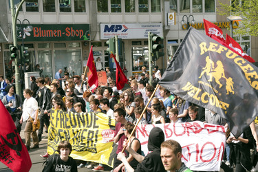 Schülerdemo für Flüchtlingsrechte, Berlin