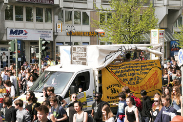 Schülerdemo für Flüchtlingsrechte, Berlin