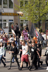 Schülerdemo für Flüchtlingsrechte, Berlin
