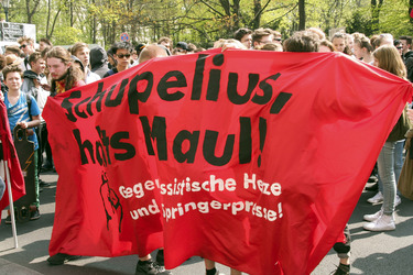 Schülerdemo für Flüchtlingsrechte, Berlin