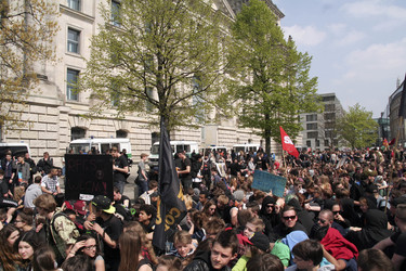 Schülerdemo für Flüchtlingsrechte, Berlin