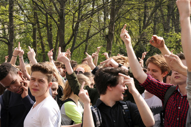 Schülerdemo für Flüchtlingsrechte, Berlin