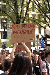 Schülerdemo für Flüchtlingsrechte, Berlin
