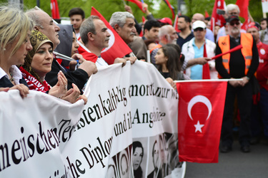 Demonstration der Türkischen Gemeinde Berlin