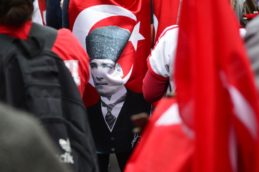 Demonstration der Türkischen Gemeinde Berlin