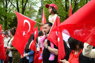 Demonstration der Türkischen Gemeinde Berlin