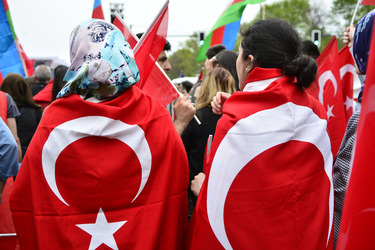 Demonstration der Türkischen Gemeinde Berlin