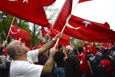 Demonstration der Türkischen Gemeinde Berlin