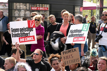Protest vor der Berliner EU-Kommission, Berlin