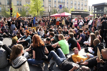 Protest vor der Berliner EU-Kommission, Berlin