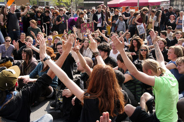 Protest vor der Berliner EU-Kommission, Berlin