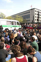 Protest vor der Berliner EU-Kommission, Berlin