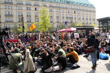 Protest vor der Berliner EU-Kommission, Berlin