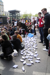 Protest vor der Berliner EU-Kommission, Berlin