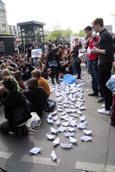 Protest vor der Berliner EU-Kommission, Berlin