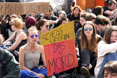Protest vor der Berliner EU-Kommission, Berlin