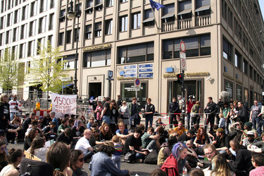 Protest vor der Berliner EU-Kommission, Berlin