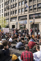 Protest vor der Berliner EU-Kommission, Berlin
