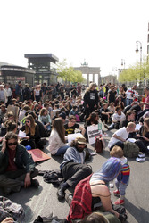 Protest vor der Berliner EU-Kommission, Berlin