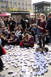 Protest vor der Berliner EU-Kommission, Berlin